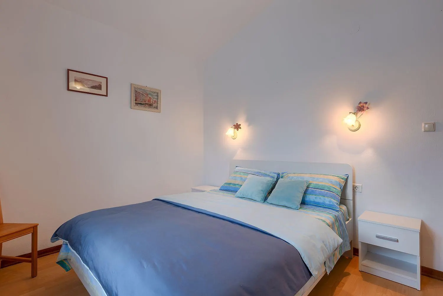 Komplett Umzaeuntes Ferienhaus Mit Klima, Wlan Rakalj 펜션